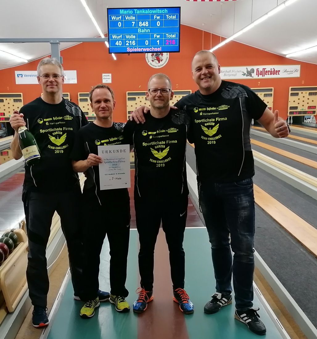 sportlichste Firma Harzer Team Challenge 2019